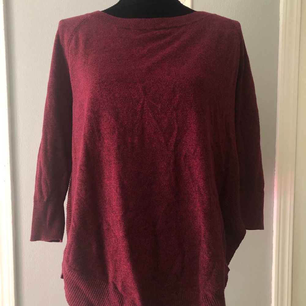 High low sweater